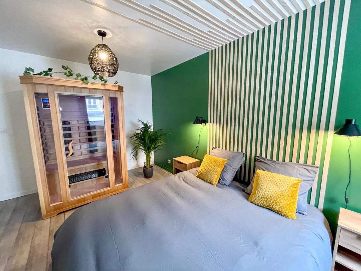 Superbe appartement-Sauna-Cinéma-Parking-Gare Amiens Extérieur photo