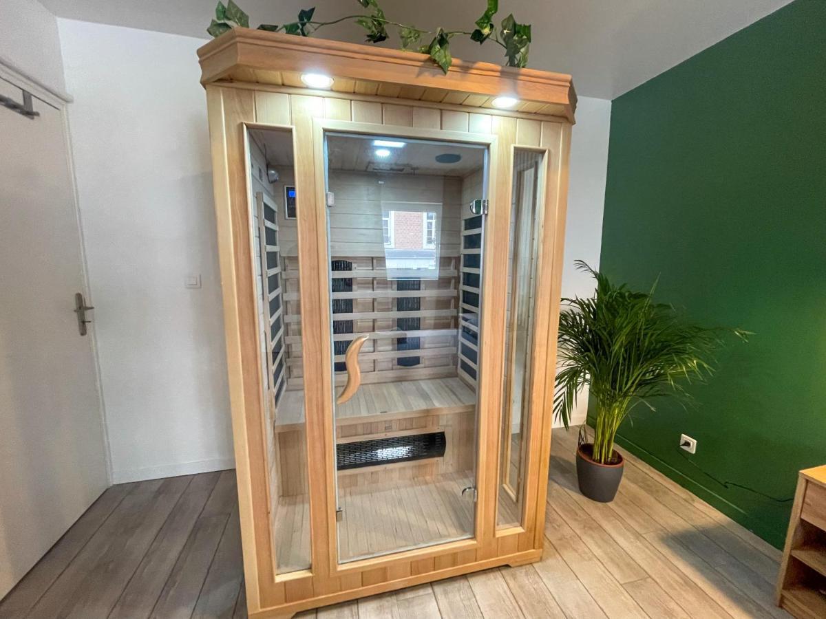 Superbe appartement-Sauna-Cinéma-Parking-Gare Amiens Extérieur photo