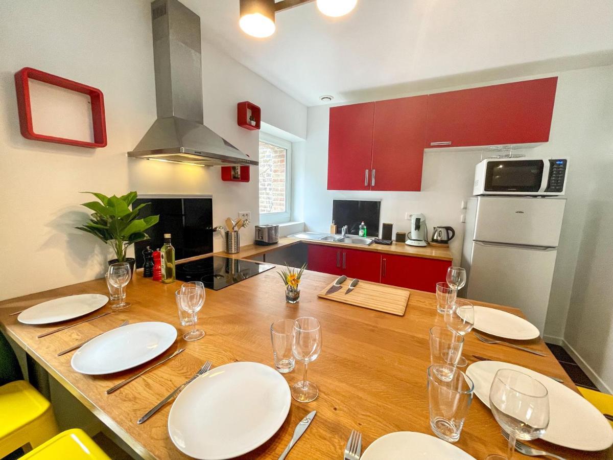 Superbe appartement-Sauna-Cinéma-Parking-Gare Amiens Extérieur photo